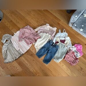 Zara & More Baby- Toddler Girl Clothing Bundle